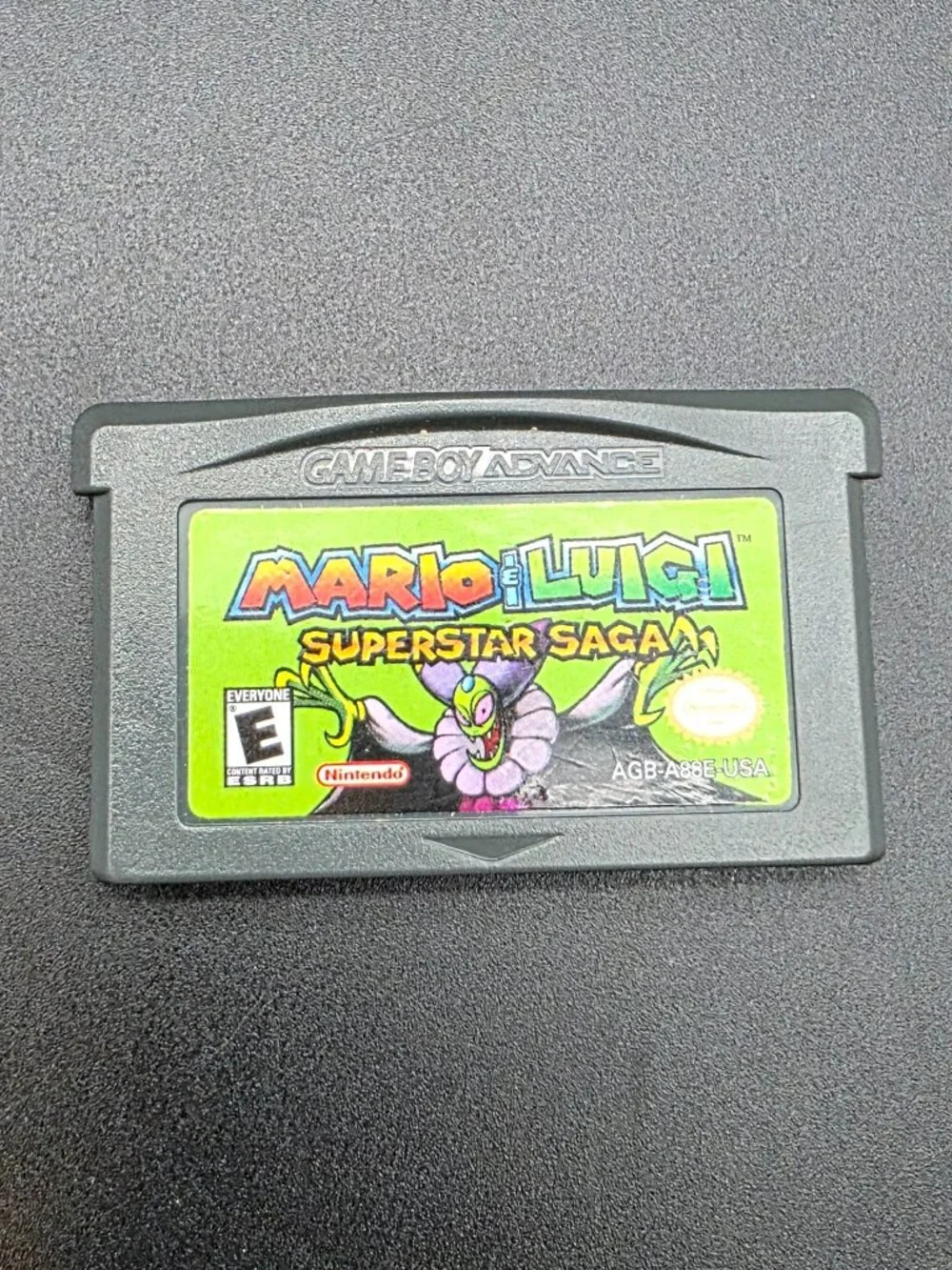 Mario And Luigi: Superstar Saga (Game Boy Advance) Authentic Cart Only
